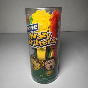 Dixie Krazy Kritters Cutlery animal utensils plastic forks spoons kids children